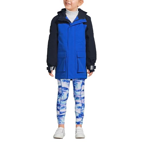 Lands' End Kids Squall Parka B Royal Cobalt/radiant Navy Kids Medium