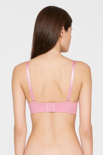 Image of Viola's Secret 6 Pack of Color Print T-Shirt Bras B Cup C Cup and D Cup