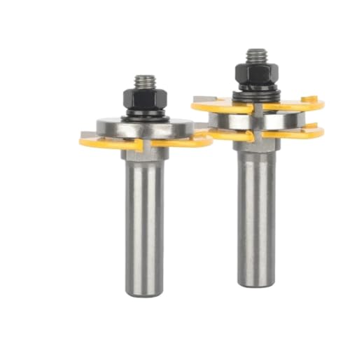 Fresa de carpintería para madera con broca de enrutador de 12x47.6x4 mm