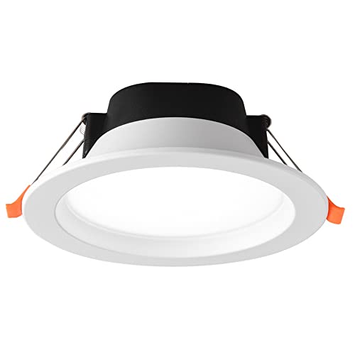Downlight LED 3W / 5W / 7W / 9W / 12W / 20W Lumières encastrées rondes ultra-minces en alliage d'aluminium en finition blanche Mini panneau lumineux Led Garniture de déflecteur d'éclairage encastré Cover