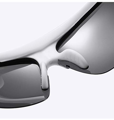 BSLVWG Polarised Sports Sunglasses for Men Women Driving Sunglasses Cycling Running Baseball Fishing Goggles Superlight Frame (Red) - Image 4