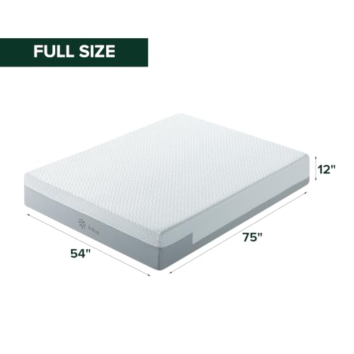 Image of Zinus 12 Inch Full Quadcool Memory Foam Mattress, Medium Feel