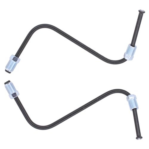 MOTOKU Pair Front Brake tube Caliper to Flex Hose for