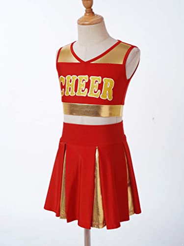 Freebily Costume Cheer-Leader Bambina Scuola
