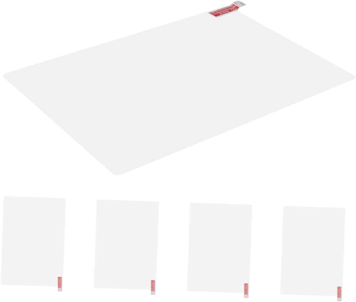 SHINEOFI 5pcs Gen 2021 Tempered Glass Screen Protector for Ebook Tablet, Shatterproof Screen Cover, Anti-scratch Film for Ereader Protection