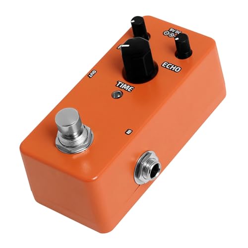 Pédale délai pour guitare UKCOCO avec réverbération chaude pour vos sessions de jam à la maison