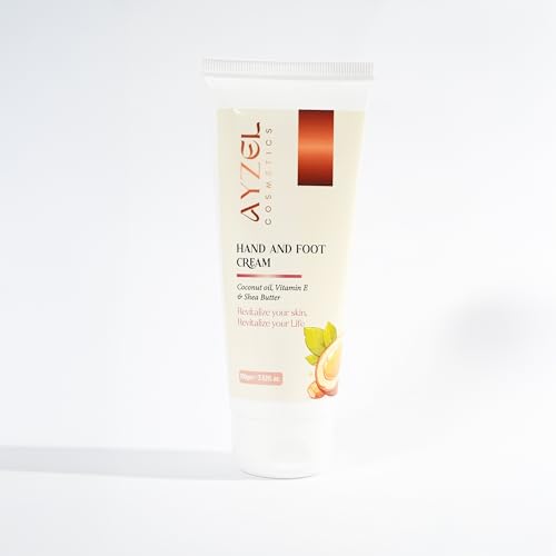 Image of Nourishing Face Coconut with Vitamin E hand and foot cream | Deep Moisturizing & Skin Brightening Daily Cream | Non-Greasy Formula for Soft, Smooth & Radiant Skin 100gm