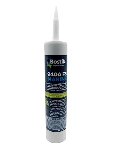 Bostik Fast Set 940 FS Marine Adhesive Sealant Black 290 ML
