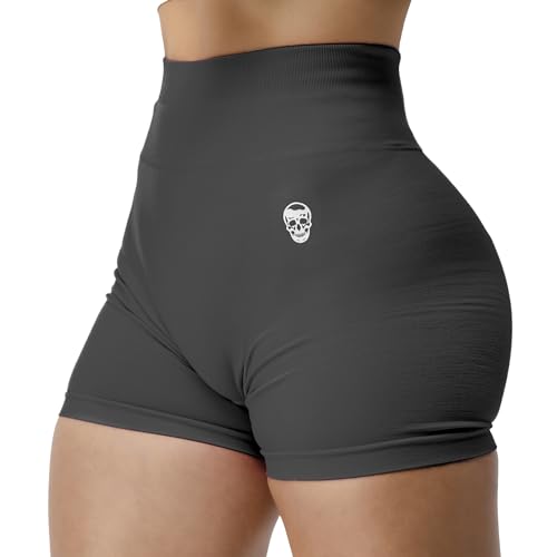 Image of Gymreapers Infinity Seamless Workout Shorts High Waist Biker Shorts for Women Athletic Gym Running Pilates Yoga Sport Short