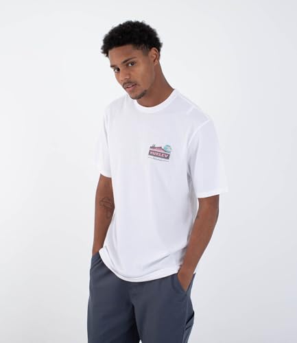 T-Shirt Homme Hurley Confortable pour l'Été et le Sport