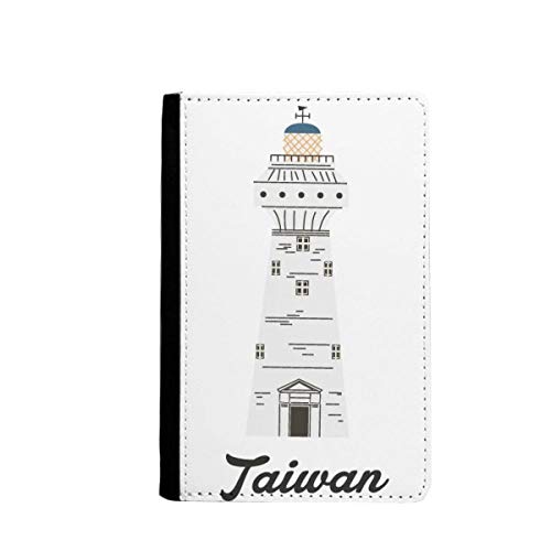 Étui de carte porte-monnaie Taïwan Voyage et protège-passeport imprimé Phare