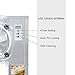 Koalalko Commercial Countertop Hard Ice Cream Machine, Mini Table Top 1400W Gelato Ice Cream Maker, Capacity 15L/hour Perfect for Restaurant, Cafe, Coffee, Snack Bar