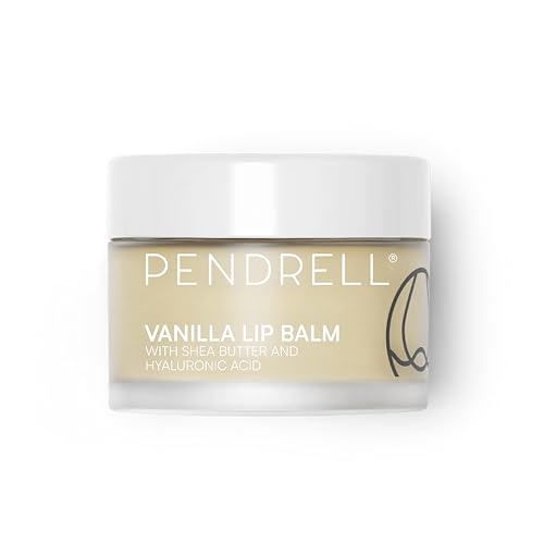 PENDRELL Lip Balm and Lip Mask (Vanilla) | Hydrating Lip Balm for Women with Hyaluronic Acid, Shea Butter & Vitamin E | 1 Oz (30g)