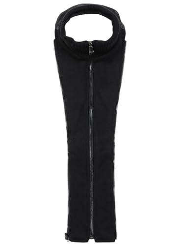 FANARCHER Men's Wool Blend Coats with Detachable Zipper Winter Warm Jakcet Single Breasted Business Windbreaker Pea Coat4