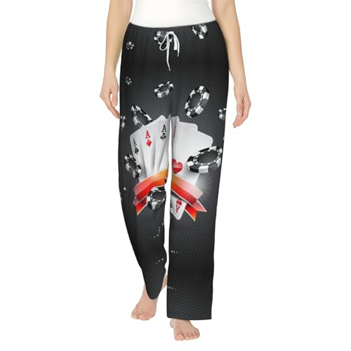 Pantalon de pyjama poker doux pour des soirées cocooning en couple devant un film