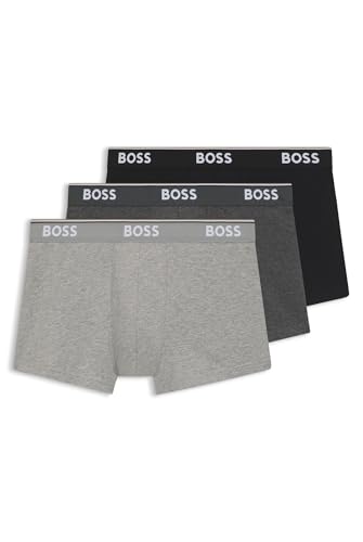 BOSS Herren Trunk, 3er Pack Power, Open Grey 061, S