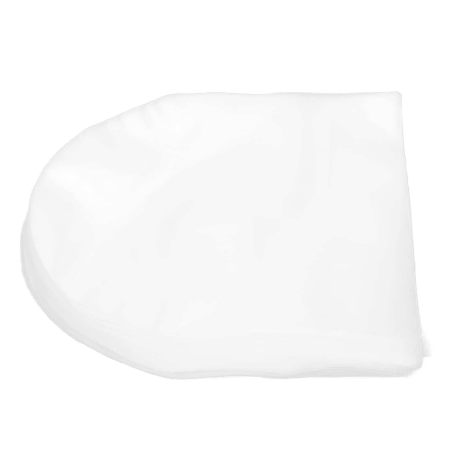 100pcs CD DVD Inner Sleeves Clear Plastic Sleeve Record Sleeve Album Cover for 5" CD DVD Mini Storage