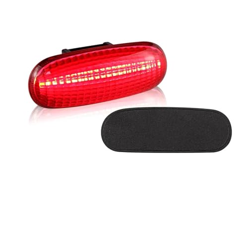 Image of BEQLXTA Third Brake Light Stop Lamp 1PC LED High Mount Brake Light Red 3rd Rear Stop Signal Tail Lamp for Trafic/Master II/for Interstar/Primastar(1PC Red Lens)