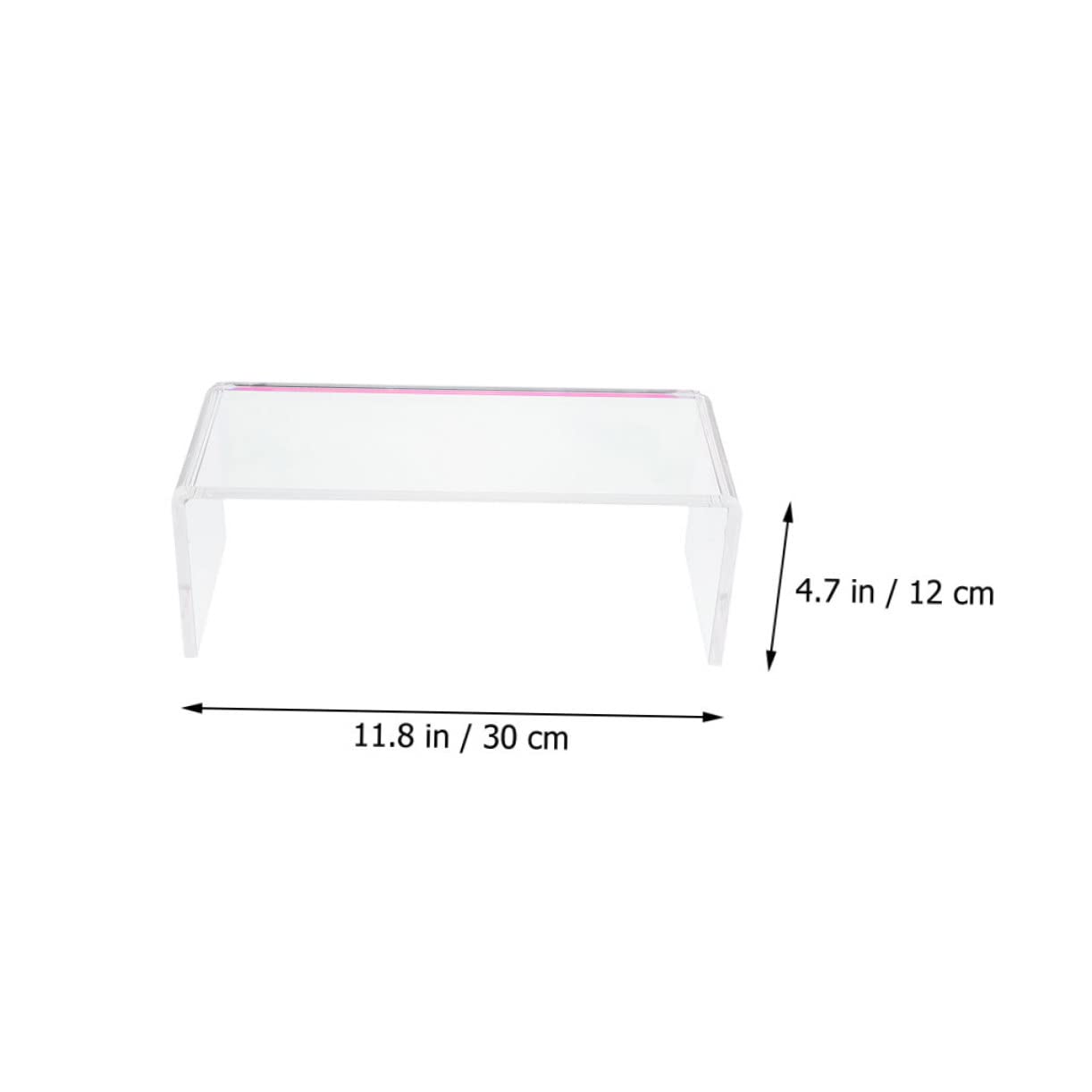 Cuscinetto Manicure Acrilico Bianco, Poggia Mani per Polso | Uso Salone e Manicure, Supporto Stabile del Polso, Portatile e Comodo, Protegge Piano da Polvere