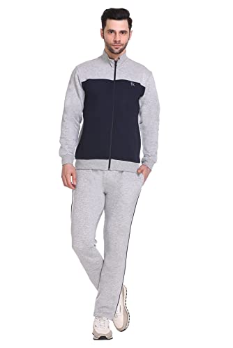 Image of Men Winter Track Suit Cotton Fleece High Neck Set