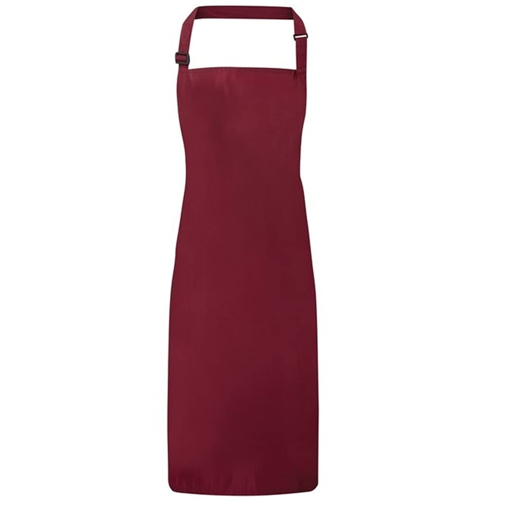 Premier Waterproof Bib Apron (One Size) (Burgundy)