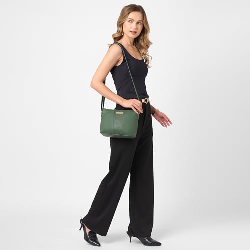 Image of Caprese Reagan Medium Sling Bag for Women with Adjustable Strap & Zipper Closure for Comfortable Wear | Versatile Handbag for Everyday Use, Travel, and Special Occasions