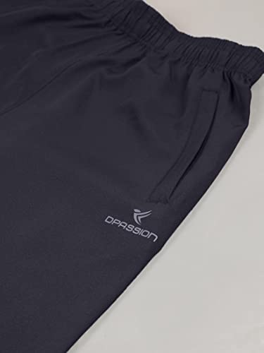 Image of Dpassion Regular fit Running Track Pants for Men with Side Zipper Pocket | Lowers for Boys |Sports Track Pant for Men