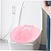 Ipetboom Sitz Bath Basin for Women Ergonomic Tub for Hemorrhoids Postpartum Care for Easy Cleaning Suitable for Toilets Bear Style