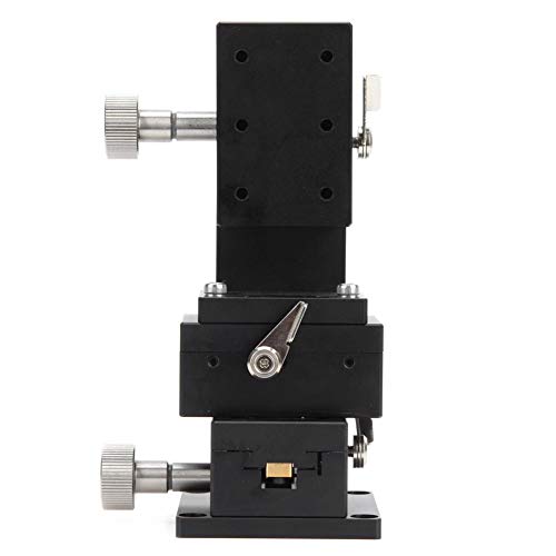 Manual Trimming Platform, Adjustable Gear Guide Manual Trimming Table High Accuracy Lifting Stage 40x60mm