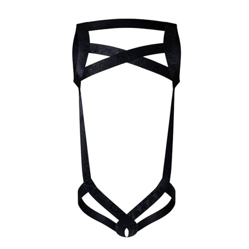 JOCKMAIL Body Harnais Homme Sexy Taille Unique Bretelles Élastiques Lingerie Clubwear Fantaisie...