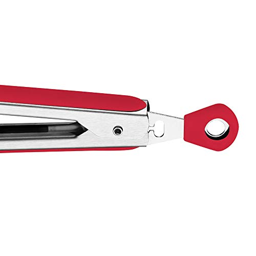 Pegador Universal Silicone Flexivel, Brinox, Vermelho, 23 cm