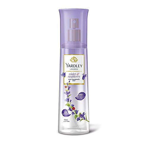 Yardley London Fine Fragrance Mist – Violet & Raspberry – 140 ml