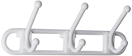 Gancho Triplo de Plástico Multiuso, Suporta Até 3 Kg, Linha My Closet