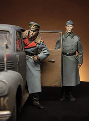 Kit de modelo figura de resina 1:35 general alemán sin armar miniatura 1