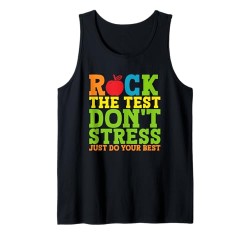 Rock The Test Don't Stress Fai del tuo meglio Canotta