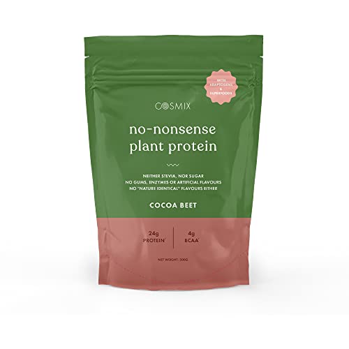 14% OFF on Cosmix No Nonsense Plant Protein | Organic Brown Rice & Pea Isolate | Easy Digestion | 24g Protein/serving | Gluten & Lactose Free 14% OFF on Cosmix No Nonsense Plant Protein | Organic Brown Rice & Pea Isolate | Easy Digestion | 24g Protein/serving | Gluten & Lactose Free