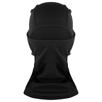 WLLHYF Kids Balaclava Ski Mask Face Mask for Boy Girl Neck Warmer Windproof Face Warmer for Skiing Cycling Outdoor Sports Black