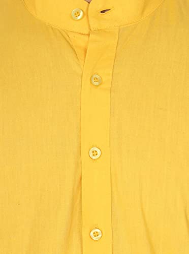 Image of SKAVIJ Mens Cotton Casual Wear Everyday Use Modern Kurta