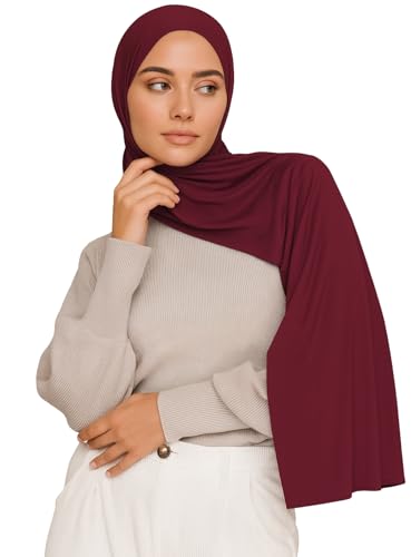 VOILE CHIC Premium Jersey Hijab Scarf For Women - Islamic Head Scarf Wrap Hijabs