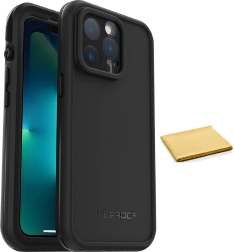 LifeProof Funda Impermeable con Magsafe para iPhone 13 Pro (Solamente), con paño de Limpieza, Embalaje no Comercial, Color Negro
