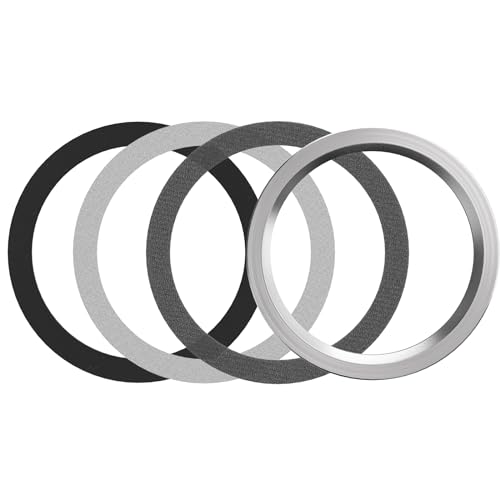 Kone Sink Strainer Gasket Seal Rings, 4 Pack Washers & Lock Nut Fit 3-1/2 Inch Kitchen Sink Drains, No Plumber's Putty Required