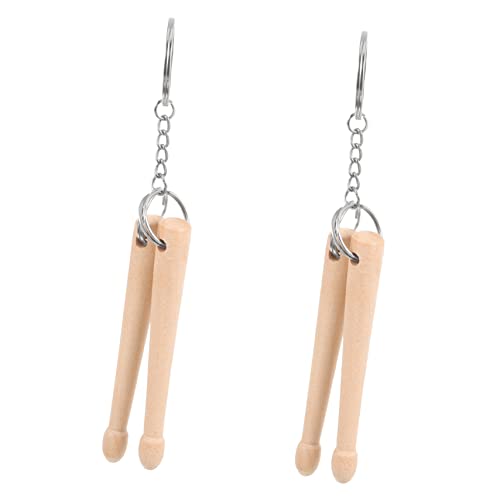 Llaveros con colgante de baquetas para bateristas x4 miniatura 5