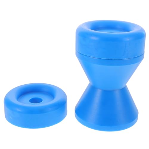 LIOOBO Boat Trailer Wheels Boat Guides for Trailers Roller for Boat Trailer Boat Rollers Trailer Guides Boat Trailer Guide Trailer Roller Boat Roller Bracket Assembly Plastic Blue