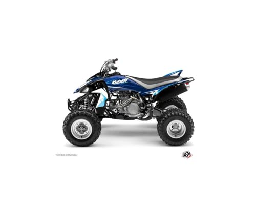 Kit Déco Quad Stage Yamaha 450 YFZ Bleu Anti Rayures Boue