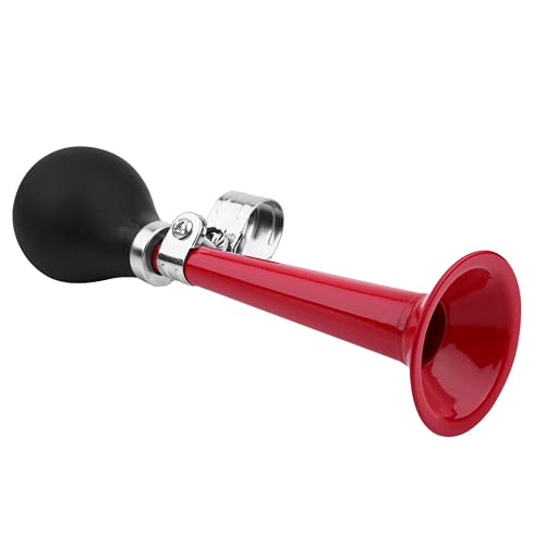 Klaxons de Vélo, 2,2 Pouces, Métal + Silicone, Anneau de Compression Poire Bugle à Air, pour Vélos, VTT, Voitures de Plage, Camping-Cars, Motos, 5...