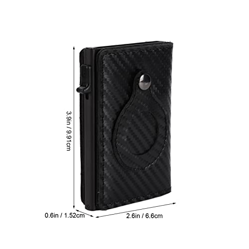 Card Wallets, Men's Wallets, Business Wallets - Soft Leather Large Capacity Lose Proof Multifunctional Gift Wallets & Purses for Men(Black)2