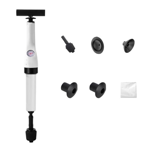 Desatascador de Inodoro con Presión de Aire Alta, Desatascador para Fregaderos, Bañeras y Tuberías con 3/5 Boquillas miniatura 1