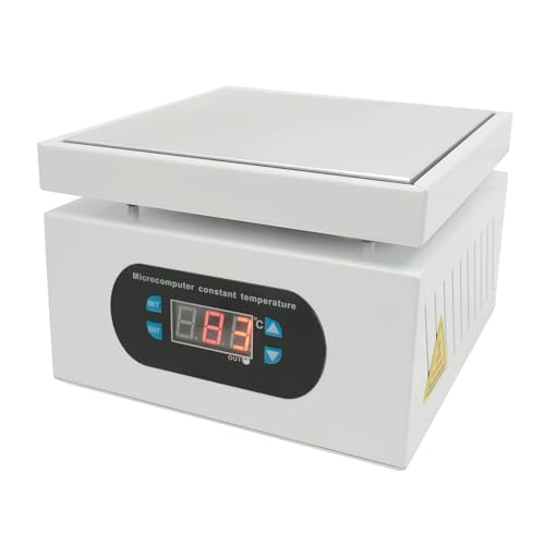 Estación de precalentamiento de 500W con placa digital de 150x150 mm para soldar componentes BGA 6