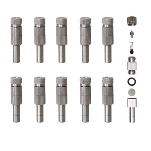Boquilla de nebulización LP de latón de 6 mm para refrigeración de exteriores