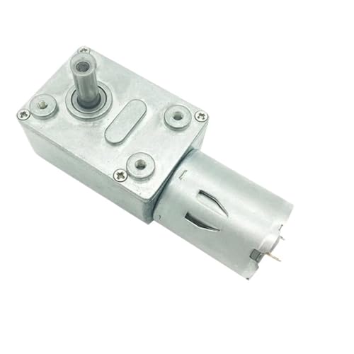 Moteur à engrenages turbo réducteur à vis sans fin moteur CC 24V